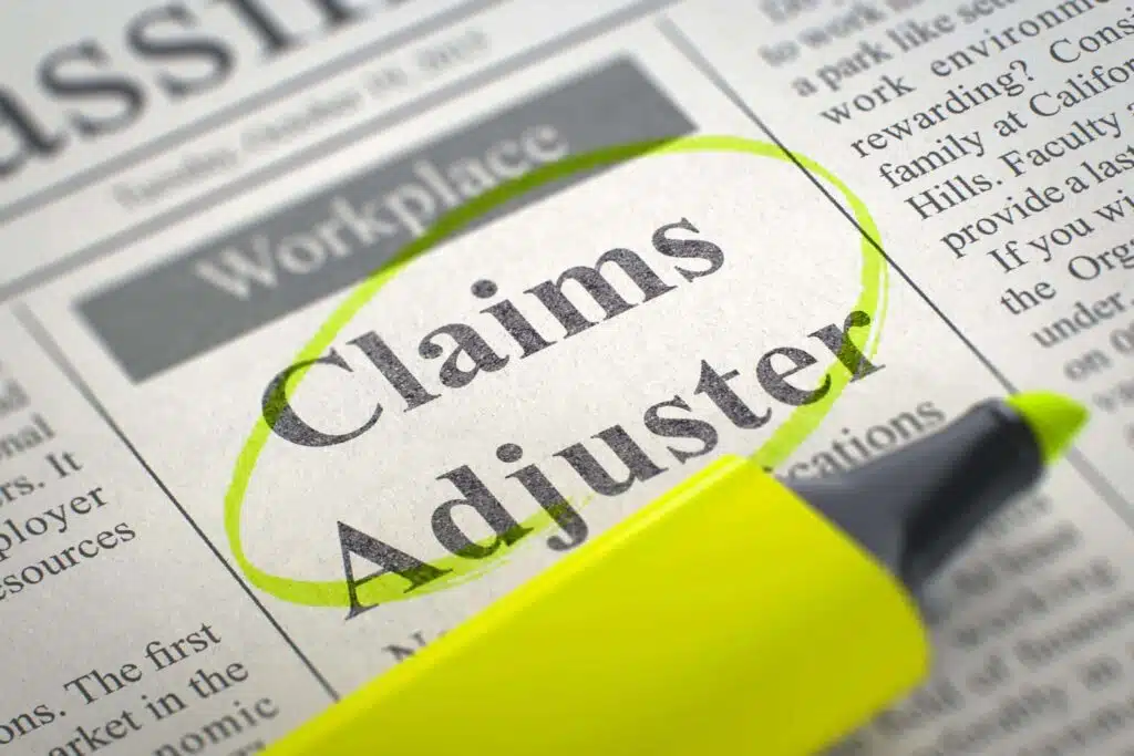 Insurance Claims Adjuster
